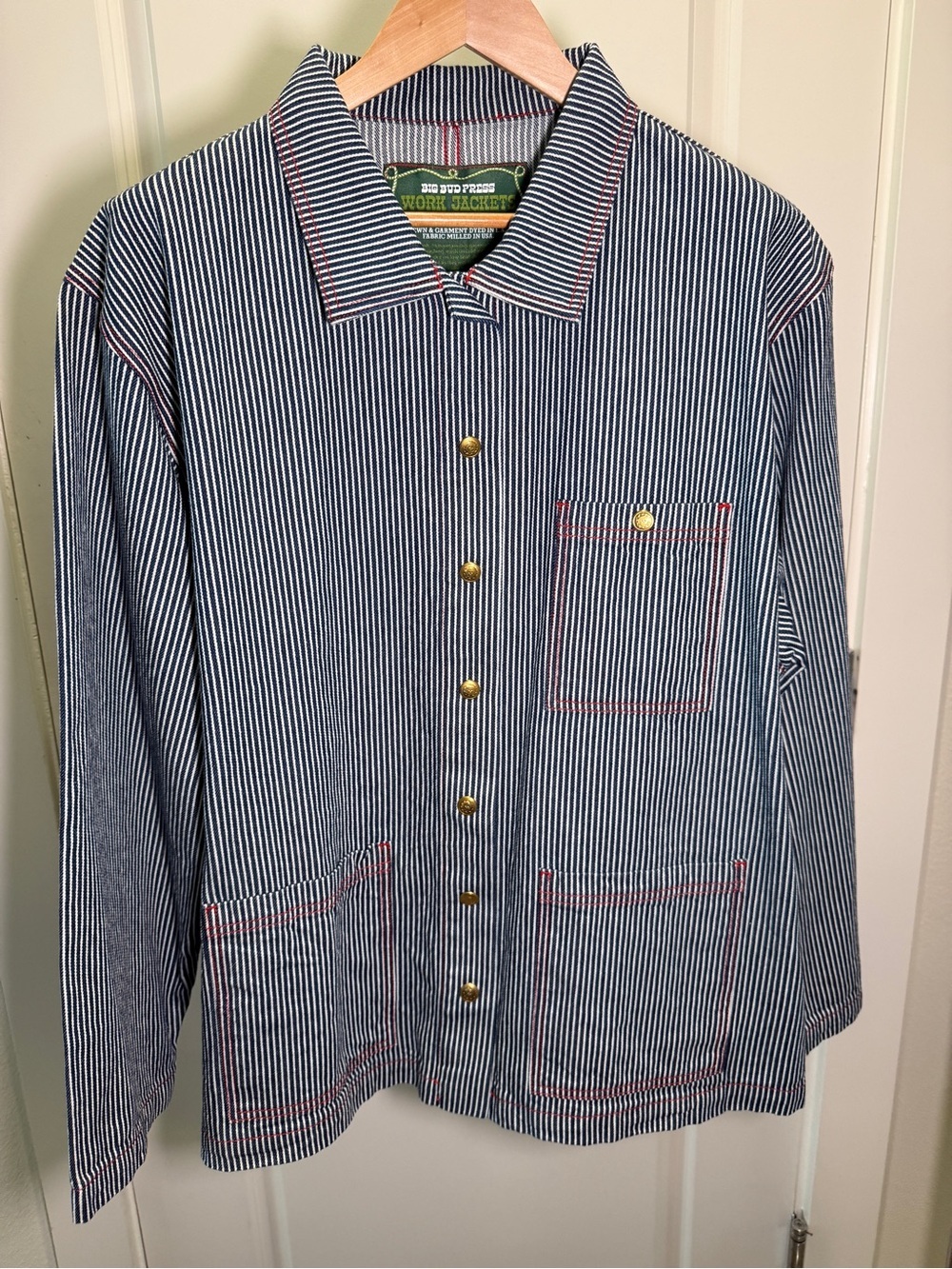 BIG BUD PRESS - Railroad Work Jacket in 1XL - Picture 3 of 13